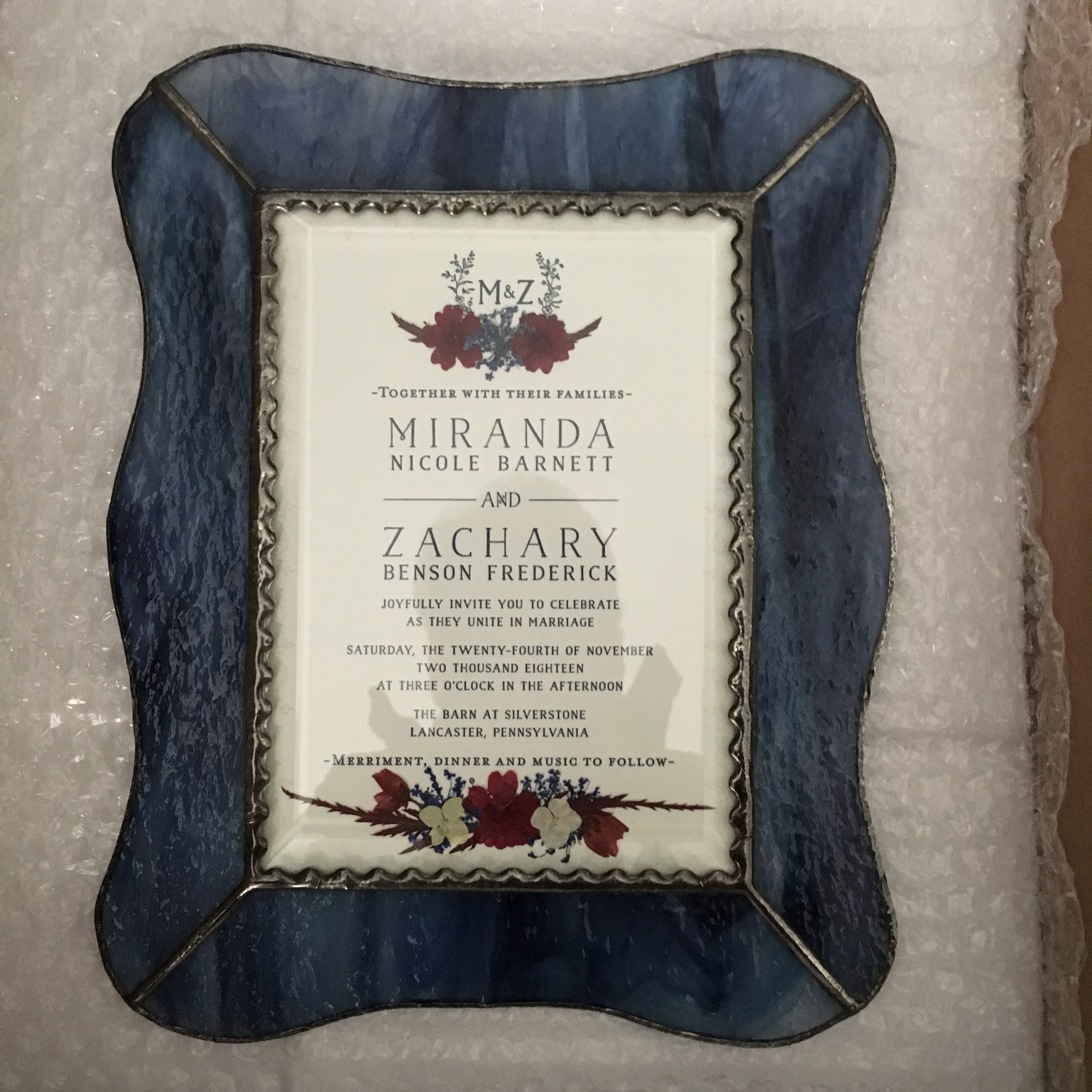 custom frames by Mary Ann Errickson